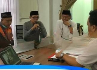 Sekda – BKD-PSDM Kabupaten Kaur Gelar Rapat Virtual Dengan Tim Provinsi