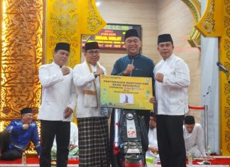 Gubernur Apresiasi Bank Bengkulu Salurkan Dana CSR ke Masjid Raya Baitul Izzah