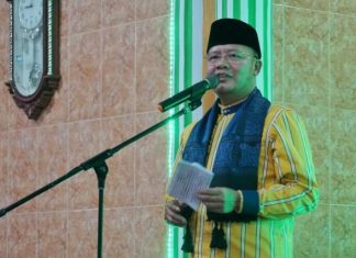 Gubernur Sampaikan Bantuan Hibah Rp 40 Juta Untuk Masjid Lebong