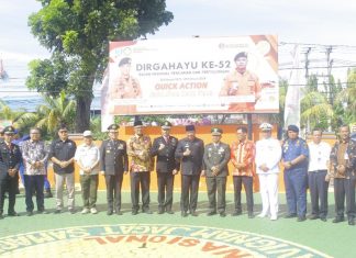 Upacara Memperingati HUT Ke 52 Basarnas Bengkulu