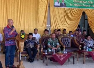Bupati Gusnan Mulyadi Melauncing NIPD Seluruh Prangkat Desa