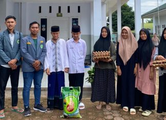 IPNU Bakti Sosial ke Pondok Pesantren Raudhatur Rosmani