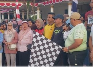 Peringati HUT Kabupaten Bengkulu Selatan Pemkab Gelar Jalan Santai