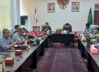 Tim BPK RI Perwakilan Provinsi Bengkulu Exit Meeting Bersama Pemkab Rejang Lebong