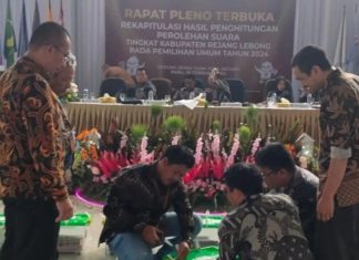 Partai PAN Rejang Lebong Peroleh Suara Terbanyak di Pemilu 2024