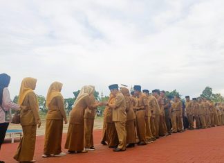 Bupati Mukomuko Halal bi Halal di Hari Pertama Kerja