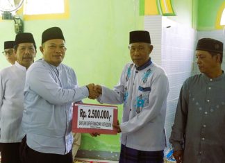 Bupati Seluma Safari Ramadhan di Masjid Al-Hidayah Desa Talang Kabu
