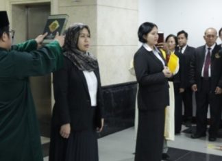 MK Lantik Pejabatan Fungsional Baru