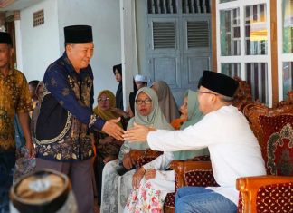 Gelar Open House di Dusun Laman, Gubernur Rohidin Pererat Tali Silaturahmi dengan Masyarakat