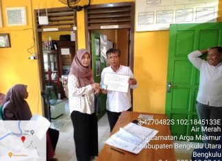 Pemdes Karang Anyar 1 Bagikan Bantuan BLT-DD tahap 1