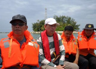 Tinjau Pulau Tikus, Pemprov Klaim Usulan Anggaran Reklamasi Disetujui Kementerian Kelautan dan Perikanan RI