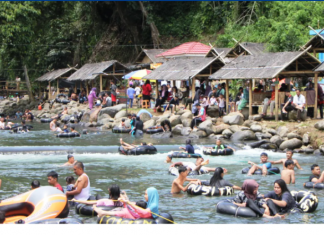 H+4 Lebaran, Objek Wisata Ulu Musi ‘’Diserbu’’ Pengunjung