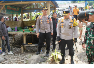 Dandim 0409 dan Kapolres Pantau Aktivitas Objek Wisata Ulu Musi