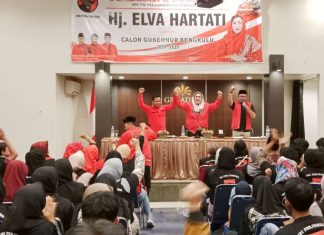 Maju Pilgub 2024, Elva Hartati di Dukung Ratusan Kader PDIP