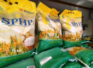 Ditoko Pangan ‘Ado Galo’ Bengkulu Harga Beras SPHP 5 Kg Merakyat