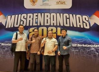 Desk Rakortekbangnas, Bupati Bengkulu Selatan Terus Dukung Pembangunan Prioritas Nasional