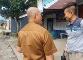 Bupati Gusnan Kunjungi Jalan Rusak yang Dilaporkan Warga