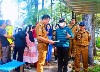 Awning Segera Dibangun, Gubernur Rohidin Tinjau Titik Pembangunan di Pantai Panjang