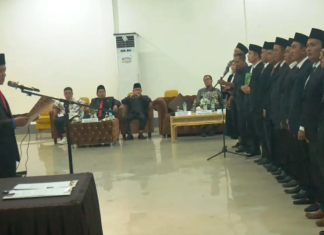 Bawaslu Lantik 45 Panwascam Kab. Rejang Lebong