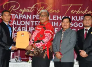KPU Tetapkan 30 Calon Terpilih Anggota DPRD