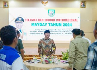 May Day, Gubernur Rohidin: Pekerja Bengkulu Harus Mendapatkan Hak-Haknya
