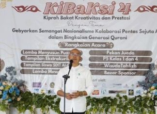 Bupati Gusnan Mulyadi, Hadiri Pertunjukan Bakat Kreativitas dan Prestasi SDIT Al-Qalam