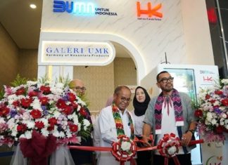 Hutama Karya Rilis Galeri dan Vending Machine UMKM