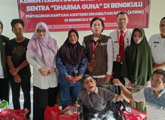 Beri Bantuan, Bupati Gusnan Apresiasi Sentra Dharma Guna Bengkulu