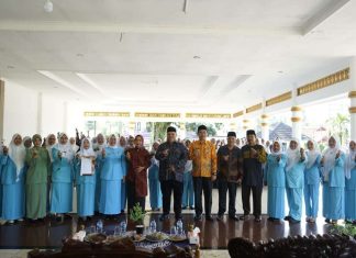 Wabub Rifa’i Tajuddin Lantik Pengurus HIMPAUDI