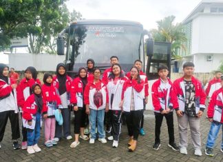 ASKI Bengkulu Berangkatkan 45 Atlit Rebut Kejuaraan Nasional