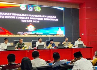 Pemkab BU Rapat Pemantapan Finalisasi MTQ XXXVI