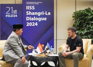 Bertemu Presiden Ukraina, Menhan RI Prabowo Bahas Perdamaian dan Keamanan Internasional