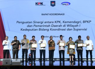 Hebat! Pemkot Bengkulu Raih Penghargaan Dari KPK RI