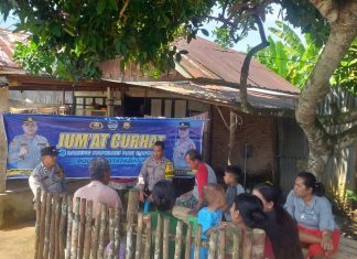Tampung Aspirasi Masyarakat, Polsek Kota Padang Gelar Jum’at Curhat