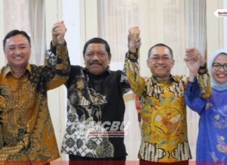 Pisah Sambut Kajari, Bupati BU Harap Kolaborasi dan Sinergitas bersama Jajaran Pemkab