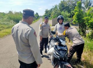 Kapolsek Kotapadang bersama Personil Lakukan Razia Sajam dan Senjata Api di Jalur Kotapadang – PUT