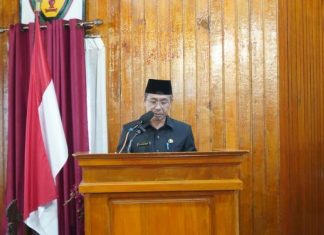 DPRD BS, Gelar Paripurna Penyampaian Penjelasan Bupati terhadap Raperda APBD Tahun Anggaran 2023