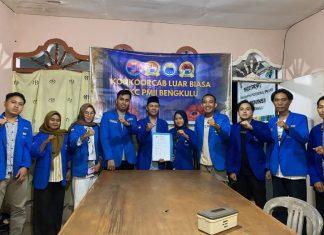 Sandyya, S.Sos Duduki Kursi Ketua PMII Bengkulu Masa Khidmat 2024-2026