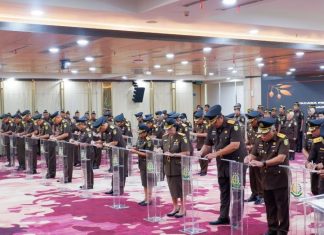 Jaksa Agung Lantik Kepala Kejaksaan Tinggi Bengkulu