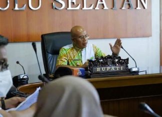 Bupati Gusnan Targetkan RSUD HD Manna Jadi Rumah Sakit Teladan