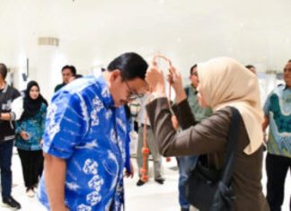 Tiba di Balikpapan, Pj Walikota dan Istri Ikuti Rangkaian Rakernas APEKSI 2024