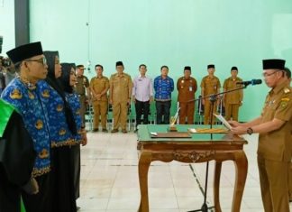 Sebanyak 109 Pejabat Eselon III dan IV Bengkulu Selatan Dimutasi