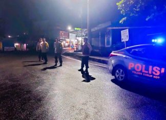 Polsek Curup Amankan Malam Takbiran Hari Raya Idul Adha 1445 H