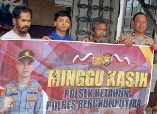 Program Minggu Kasih, Polsek Ketahun Dengar Keluhan Masyarakat