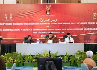 Persiapan Pilkada 2024: KPU Bengkulu Gelar Sosialisasi Peraturan Baru