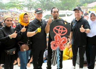 Mimpi Dapat Ikan, Kuli Bangunan Raih New Toyota Calya