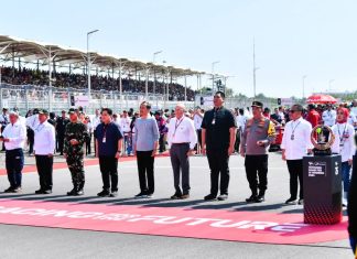 Jokowi Apresiasi Pertamina Grand Prix of Indonesia 2024 Berjalan Sukses