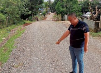 Aspirasi dari Anggota Dewan BU, Jalan Lingkungan Desa Karang Anyar Mulus