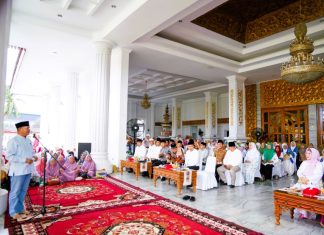 Ribuan Ibu Padati Balai Raya Semarak, Gubernur Rohidin: Bukti Cinta kepada Rasulullah