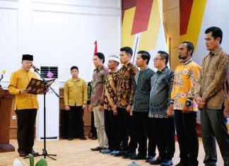 Gubernur Rohidin Kukuhkan Duta Petani Milenial